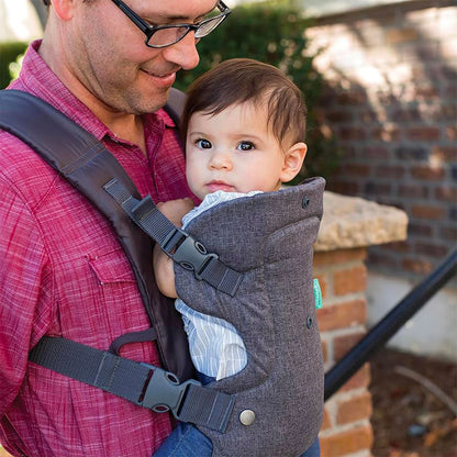 Porte-bébé de randonnée avec capuche